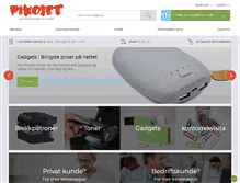 Tablet Screenshot of pixojet.com